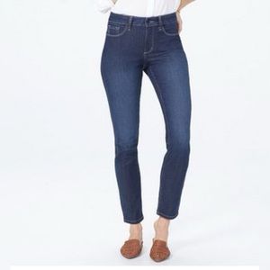 NYDJ Womens Strechy Jeans Blue Size 8